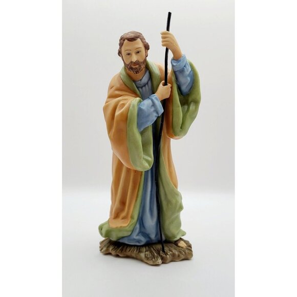Franklin Mint Joseph The Nativity Ceramic Figurine Vintage 1989 - No Box *Read* - Picture 1 of 11